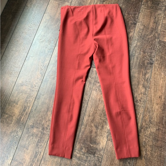 WHBM skinny crop pants. Rusty Red in color. Excellent condition. - Picture 4 of 4